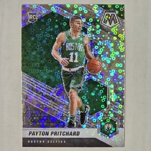 2020-21 Mosaic Payton Pritchard Silver Disco Prizm Variation SP BOSTON CELTICS